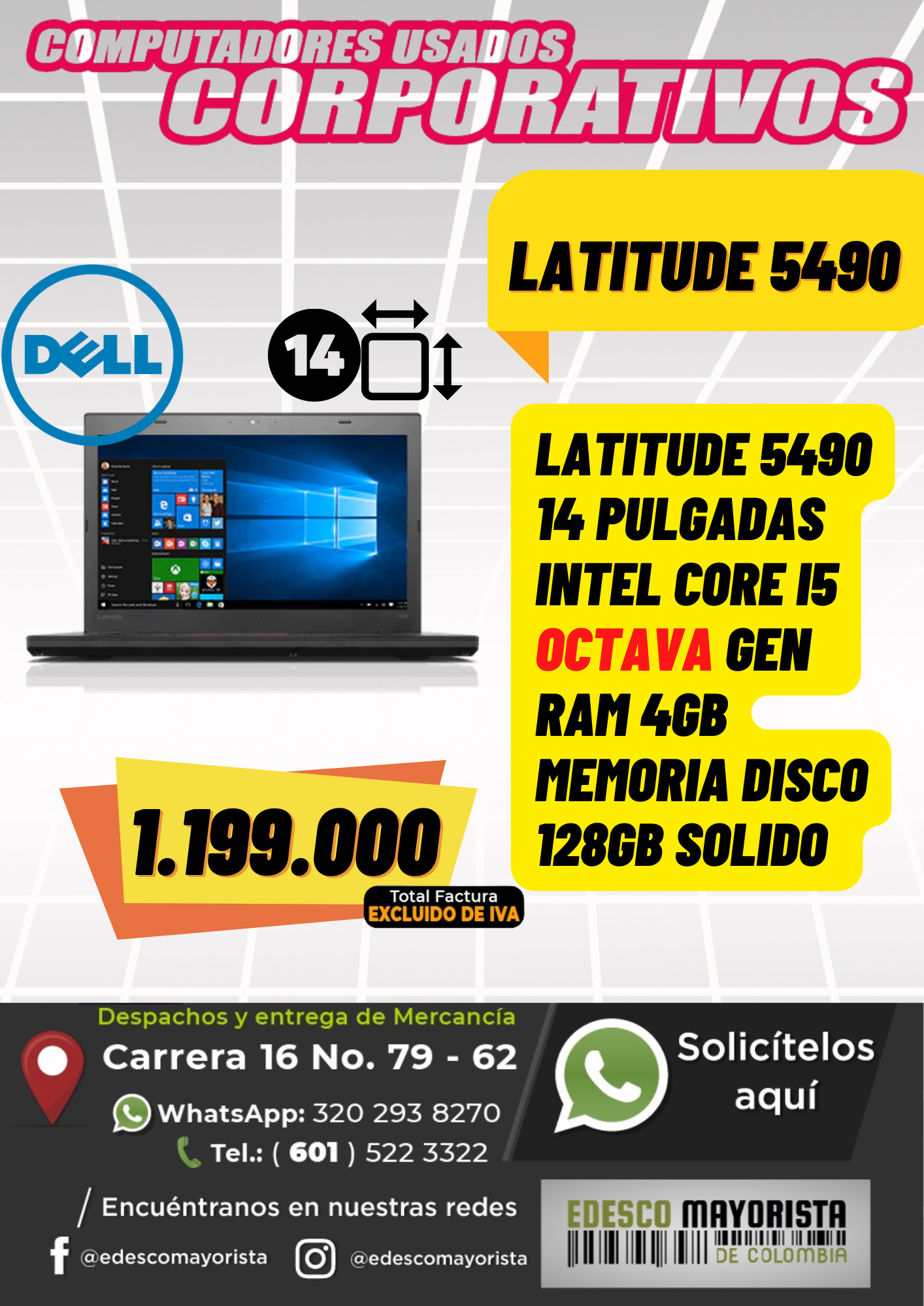 Dell 5490 Touch